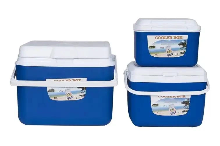 PACK DE 3 COOLERS CON CAPACIDAD DE 26L, 13L Y 5L EN COLOR AZUL - 3