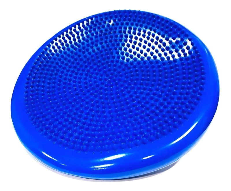 MEDIA ESFERA DE EQUILIBRIO DE 33 CM CON SUPERFICIE ANTIDESLIZANTE AZUL - 1