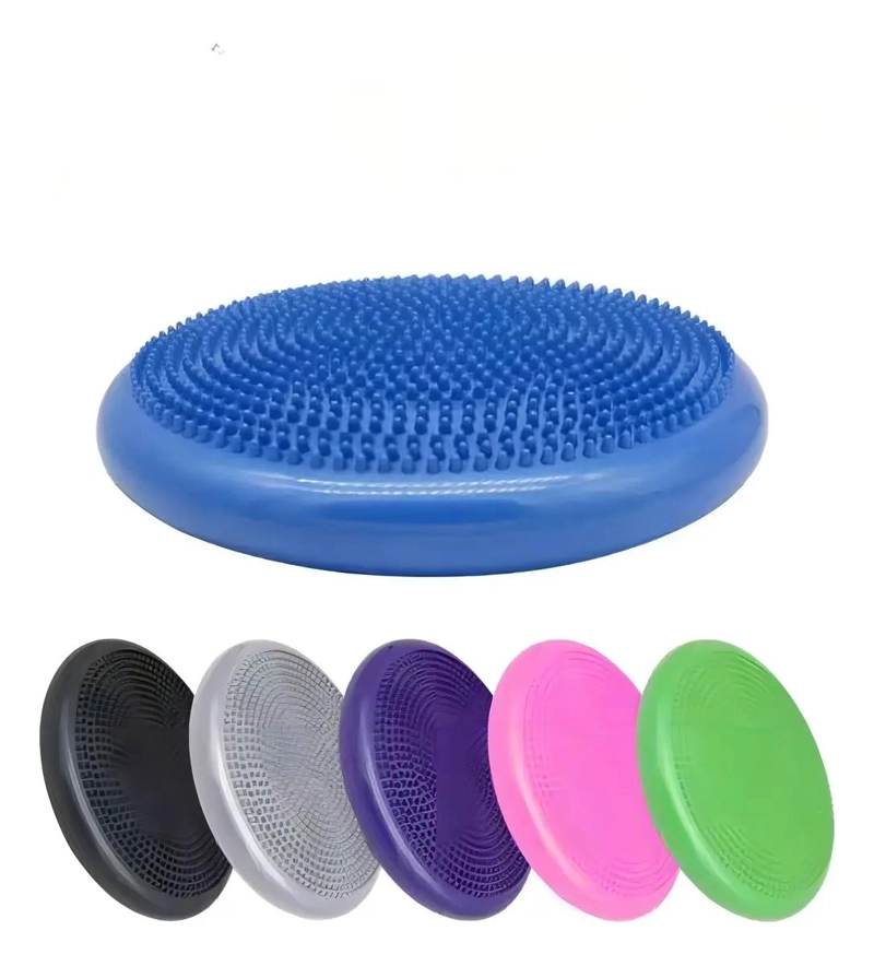 MEDIA ESFERA DE EQUILIBRIO DE 33 CM CON SUPERFICIE ANTIDESLIZANTE AZUL - 3