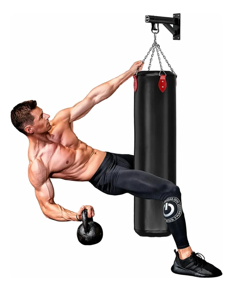 SOPORTE DE PARED AJUSTABLE PARA SACO DE BOXEO EN ACERO RESISTENTE - 3