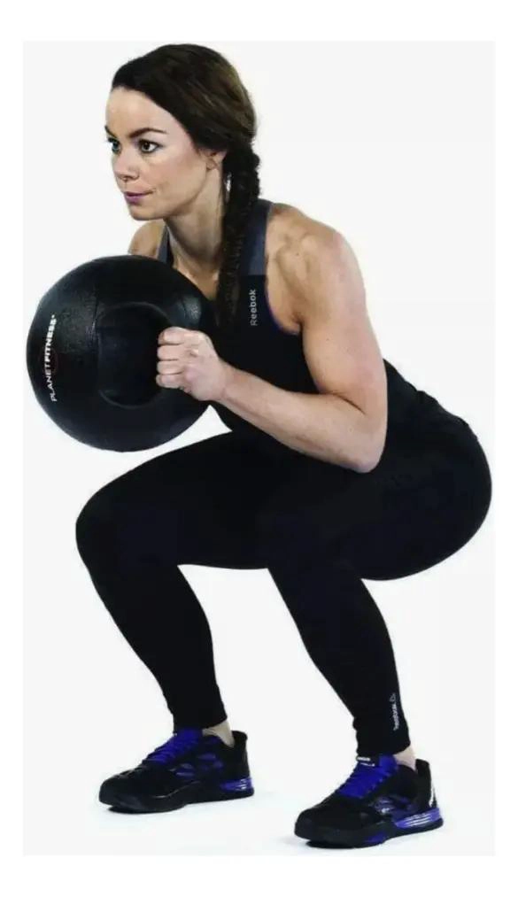 BALON MEDICINAL CON DOBLE AGARRE PARA ENTRENAMIENTO DE 10 KILOGRAMOS - 4