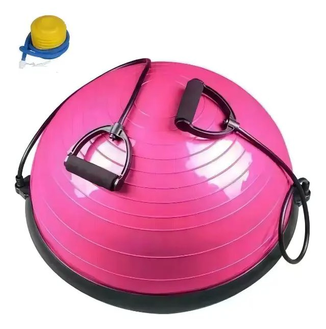 PELOTA DE EQUILIBRIO CON ASA 60 CM EN COLORES VARIADOS PARA EJERCICIO - 1