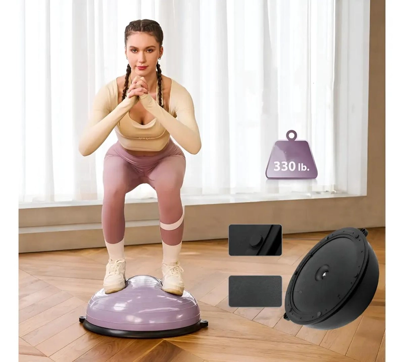 PELOTA DE EQUILIBRIO CON ASA 60 CM EN COLORES VARIADOS PARA EJERCICIO - 3