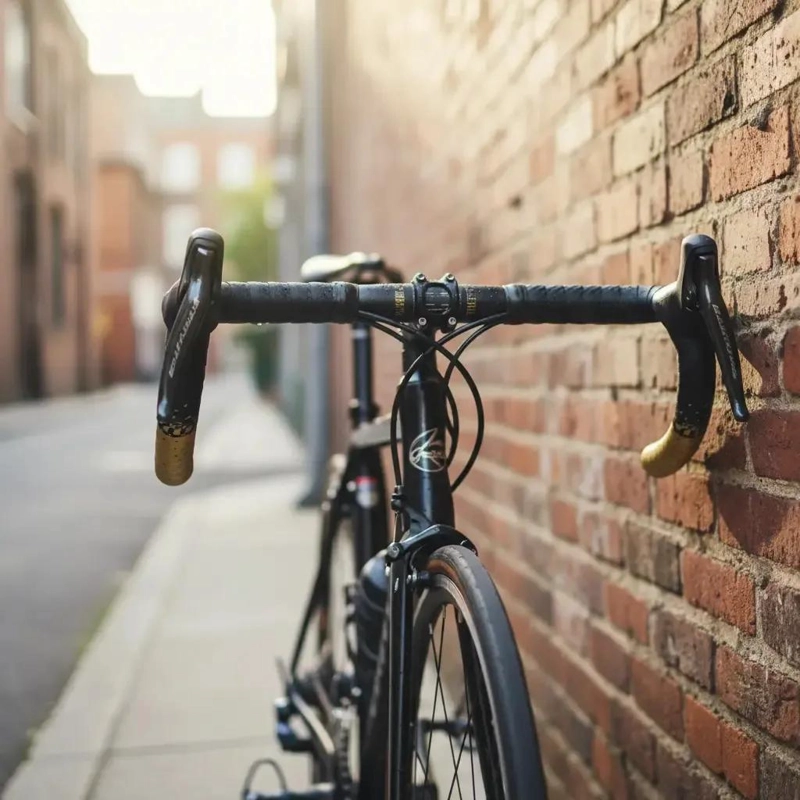 CINTA ANTIDESLIZANTE PARA MANILLAR DE BICICLETA COLOR MARRON - 2
