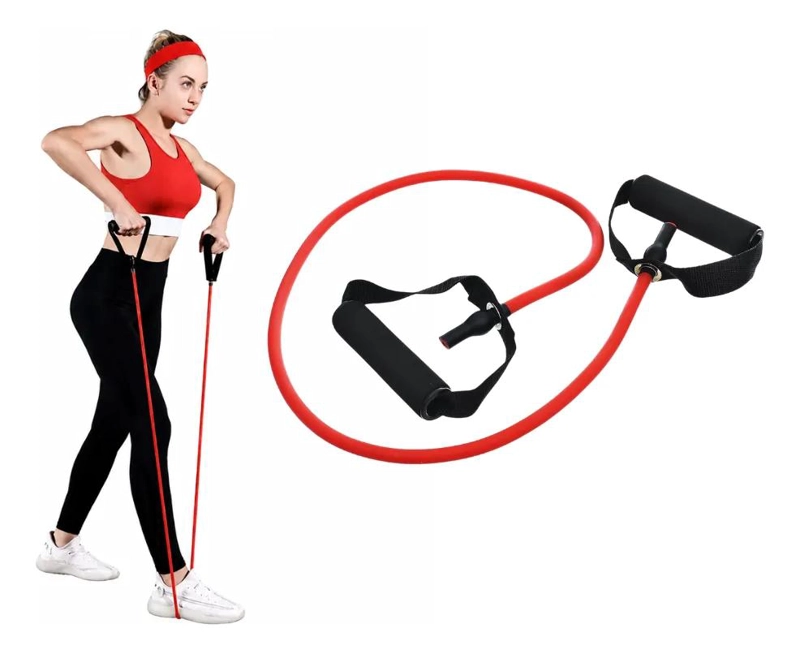 BANDA DE RESISTENCIA ALTA CON AGARRE PARA EJERCICIOS DE FITNESS - 1