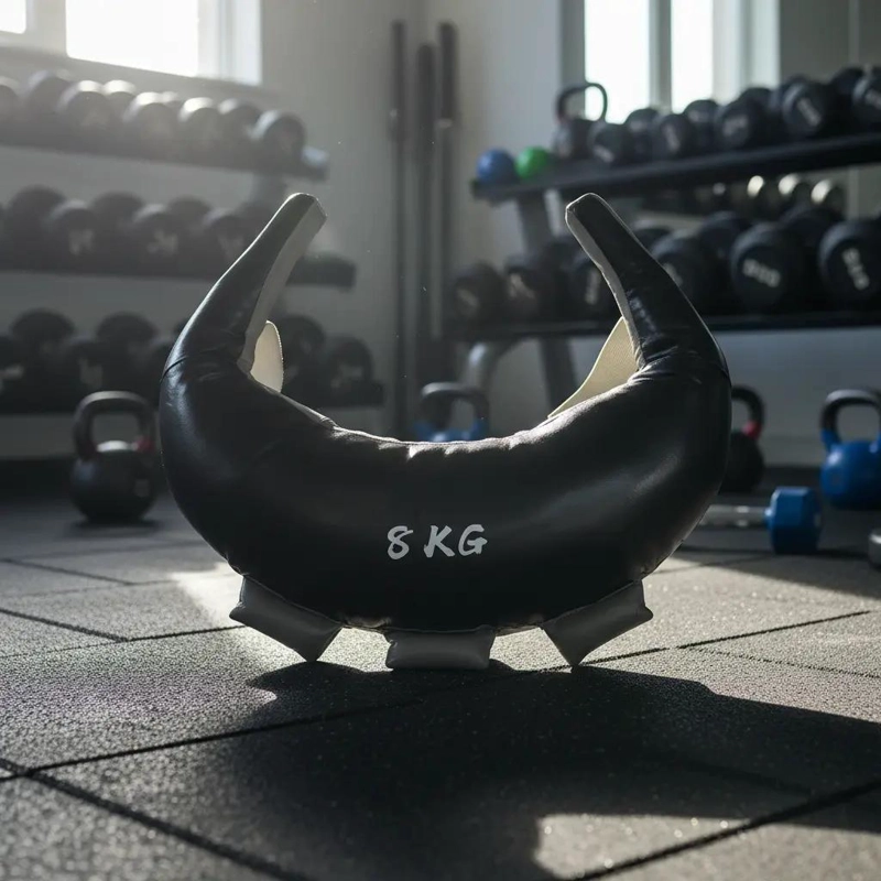 SACO DE ARENA DE 8 KG PARA ENTRENAMIENTO FUNCIONAL Y FITNESS - 1