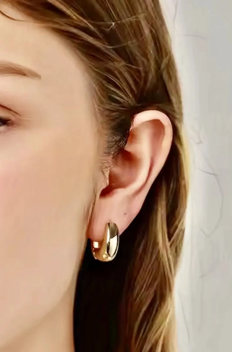 AROS ARGOLLAS DE PLATA 925 CON DISEÑO CLASICO Y ELEGANTE - 2