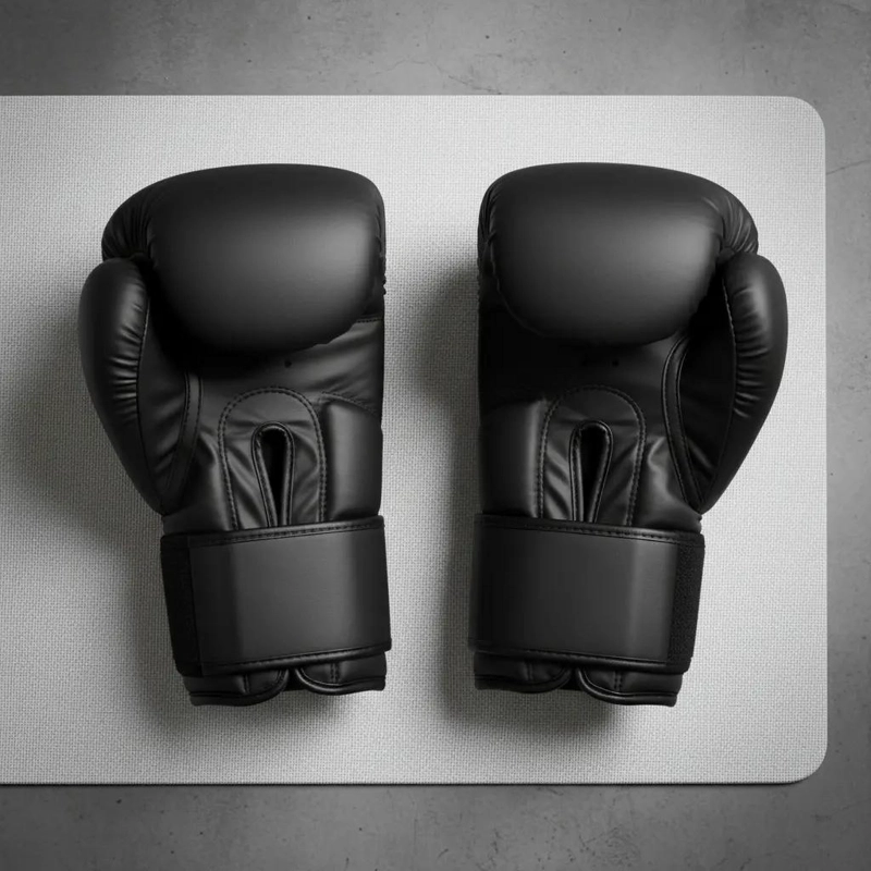 GUANTES DE BOXEO PARA KICKBOXING CON CIERRE DE VELCRO 12OZ - 5