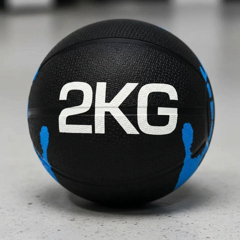 BALON MEDICINAL DE 2 KG CON REBOTE PARA ENTRENAMIENTO FUNCIONAL - 5