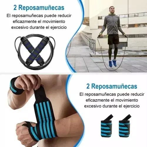 KIT COMPLETO DE BANDAS ELASTICAS PARA EJERCICIO CON 21 PIEZAS VARIADAS - 5