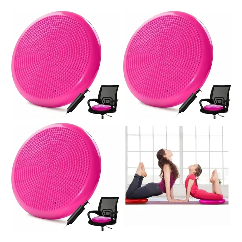 BALON SENSORIAL DE 34 CM COLOR FUCSIA PARA ESTIMULACION TACTIL - 1