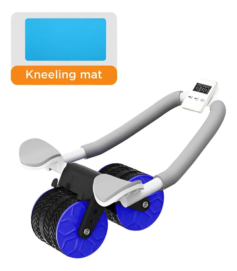 RUEDA ABDOMINAL CON REBOTE AUTOMATICO Y SOPORTE PARA CODOS PARA EJERCICIO - 1