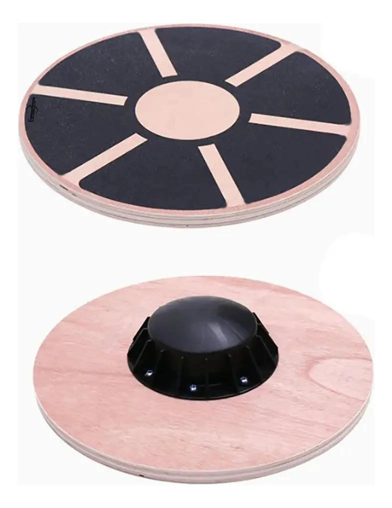 TABLA DE EQUILIBRIO DE MADERA PARA EJERCICIOS DE BALANCE Y FISIOTERAPIA - 3