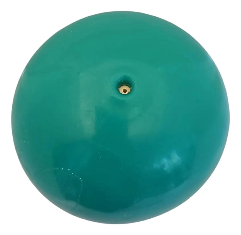 BALON MEDICINAL DE SILICONA 2 KG COLOR VERDE SIN REBOTE PARA EJERCICIOS - 5