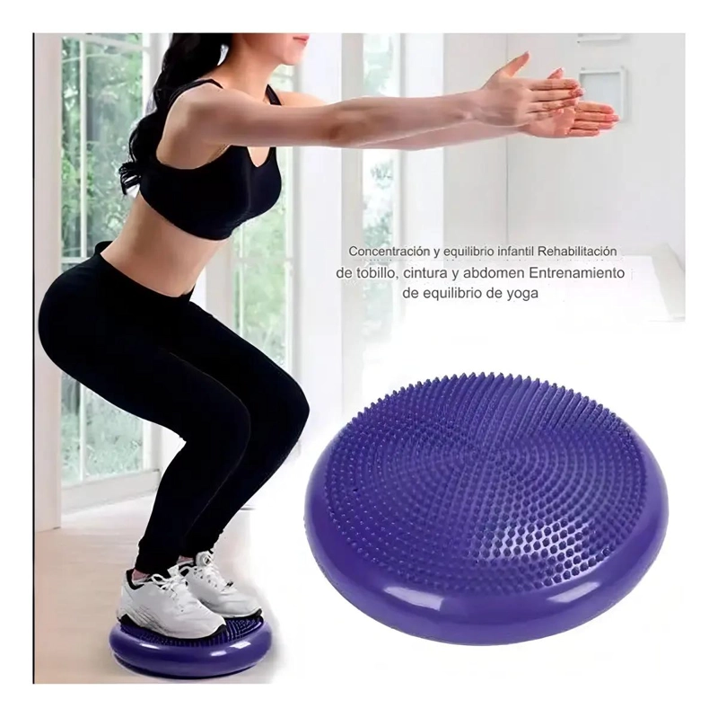 COJIN DE PROPIOCEPCION PARA EQUILIBRIO Y ESTABILIDAD DE 34 CM - 4