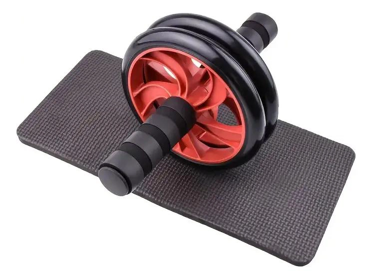 SET DE EJERCICIO CON RUEDA ABDOMINAL, CUERDA PARA SALTAR Y MANGOS PARA PUSH UPS - 3
