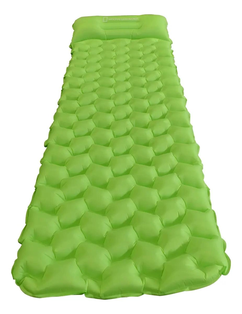 COLCHONETA ULTRALIGHT PRO PARA CAMPING EN VERDE FLUOR - 3