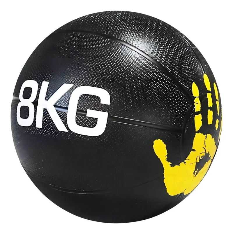 BALON MEDICINAL CON REBOTE DE 8 KG PARA ENTRENAMIENTO FITNESS Y CROSSFIT - 1
