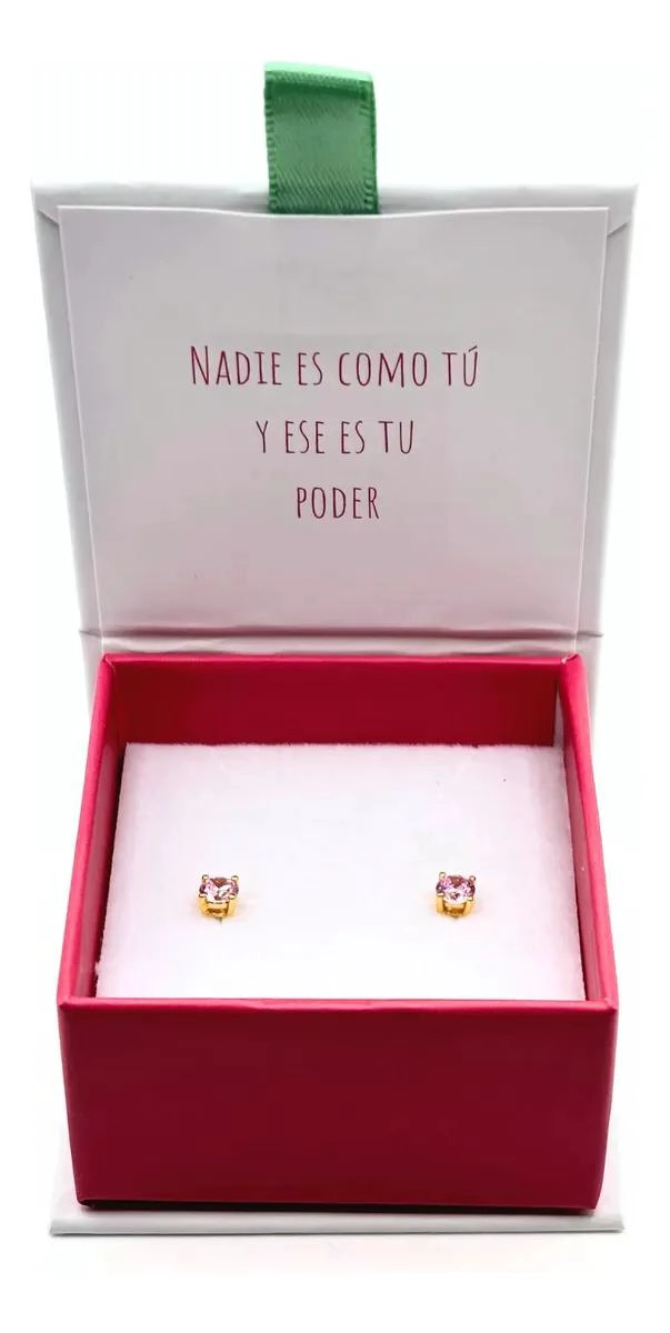 AROS SOLITARIOS DE CIRCONIA DE 4 MM EN COLORES VARIADOS CON BASE DE PLATA Y BAÑO - 3