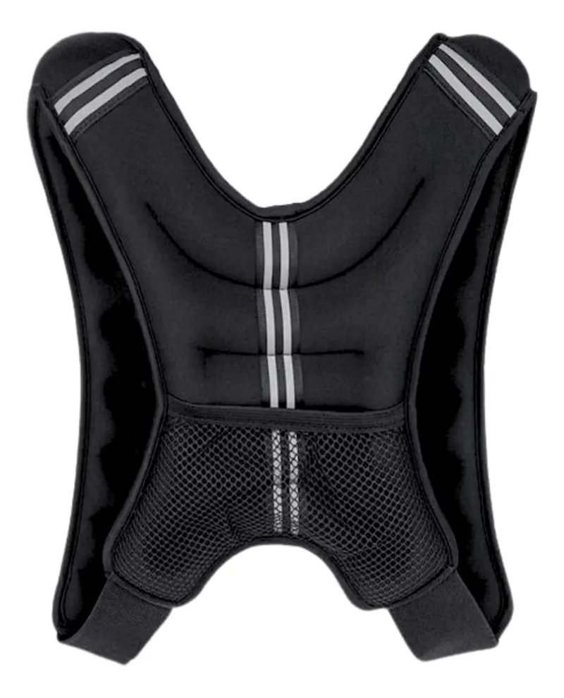 CHALECO DE PESO AJUSTABLE PARA ENTRENAMIENTO FITNESS Y CROSSFIT 10 KG - 1
