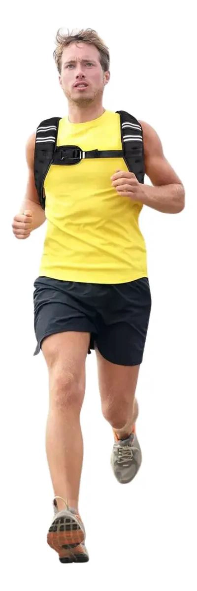 CHALECO DE PESO AJUSTABLE PARA ENTRENAMIENTO FITNESS Y CROSSFIT 10 KG - 4