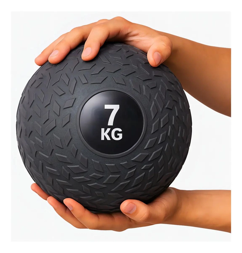 BALON MEDICINAL DE 7 KG PARA ENTRENAMIENTO MUSCULAR Y FITNESS - 1