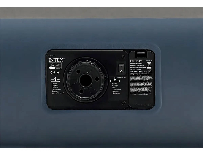 COLCHON AUTO INFLABLE PARA DOS PERSONAS CON TECNOLOGIA DURA BEAM COLOR GRIS - 5