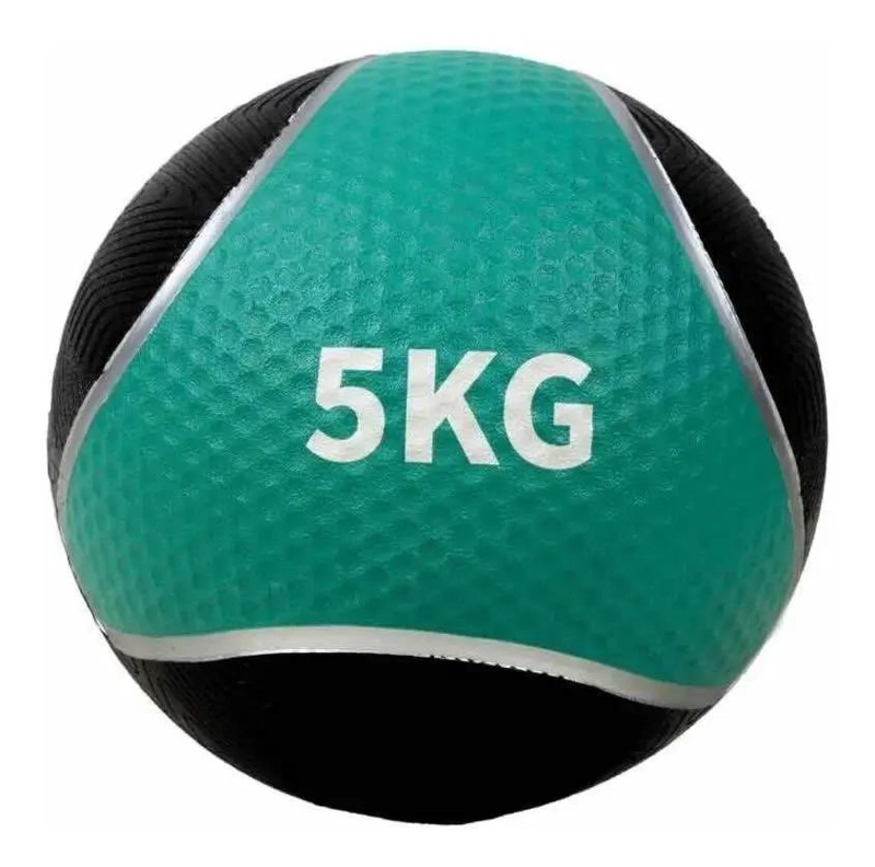 BALON MEDICINAL DE GOMA CON REBOTE DE 5 KILOGRAMOS PARA ENTRENAMIENTO - 1