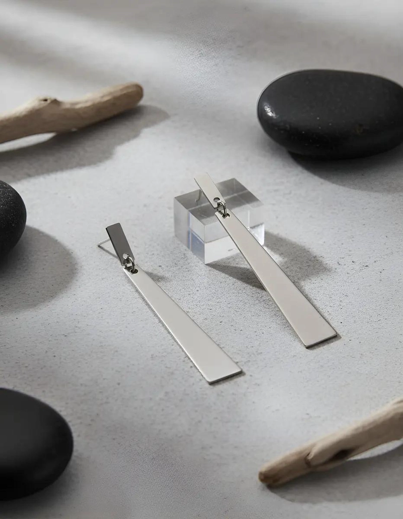 AROS COLGANTES DE ACERO QUIRURGICO CON DISEÑO ELEGANTE Y DURADERO - 2