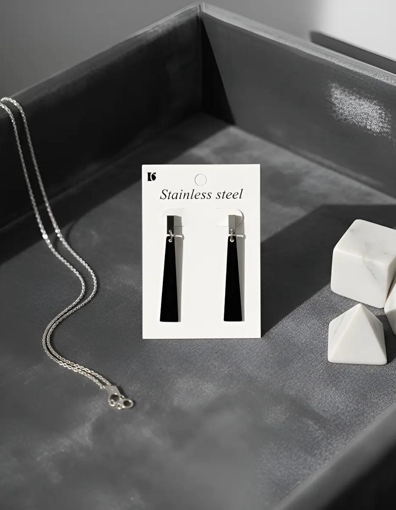 AROS COLGANTES DE ACERO QUIRURGICO CON DISEÑO ELEGANTE Y DURADERO - 5