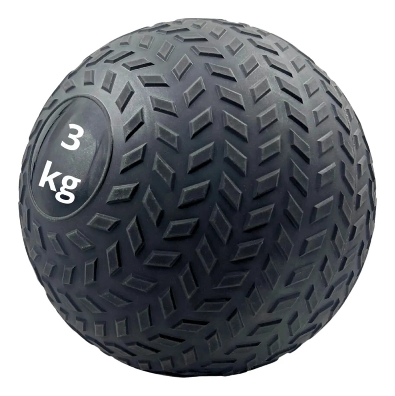 BALON MEDICINAL DE 3 KG PARA ENTRENAMIENTO MUSCULAR Y RESISTENCIA - 2