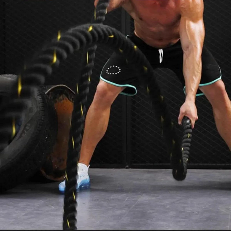 CUERDA PARA ENTRENAMIENTO FUNCIONAL DE 5 MM DE GROSOR Y 12 METROS DE LARGO - 2