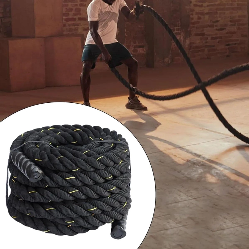 CUERDA PARA ENTRENAMIENTO FUNCIONAL DE 5 MM DE GROSOR Y 12 METROS DE LARGO - 4