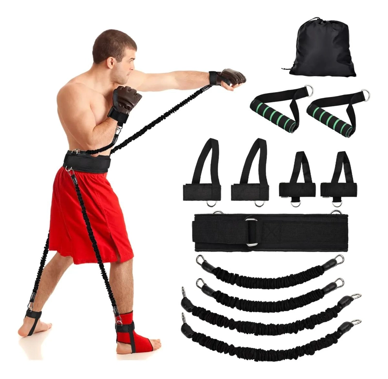 BANDAS DE RESISTENCIA PARA ENTRENAMIENTO DE BOXEO Y SALTO - 1