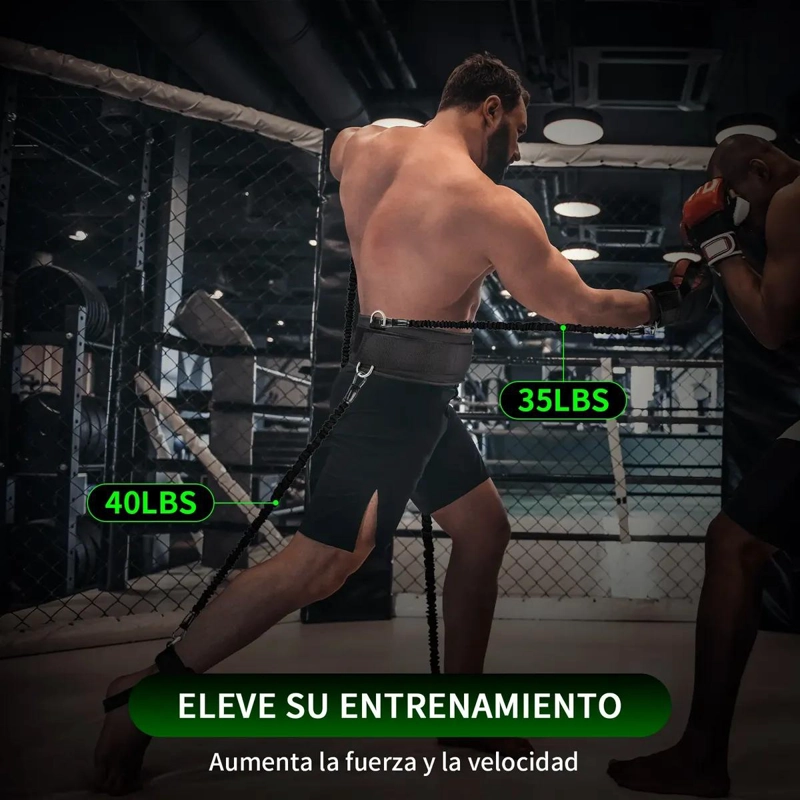 BANDAS DE RESISTENCIA PARA ENTRENAMIENTO DE BOXEO Y SALTO - 3