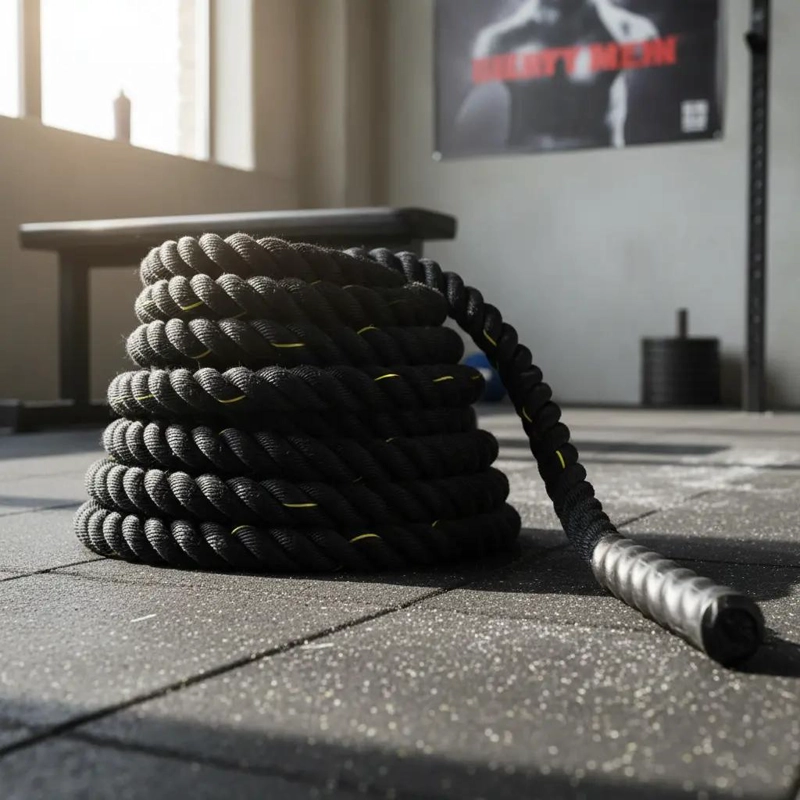 CUERDA DE FUERZA PARA ENTRENAMIENTO DE 9 METROS Y 25 MM DE GROSOR - 1
