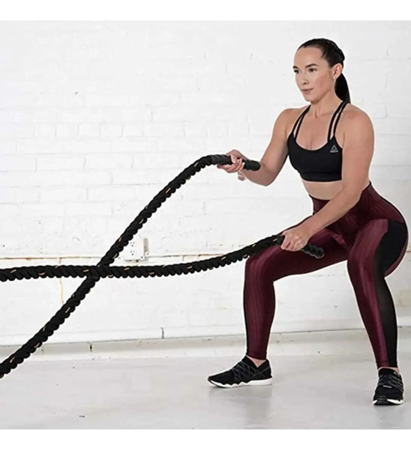 CUERDA DE FUERZA PARA ENTRENAMIENTO DE 9 METROS Y 25 MM DE GROSOR - 4