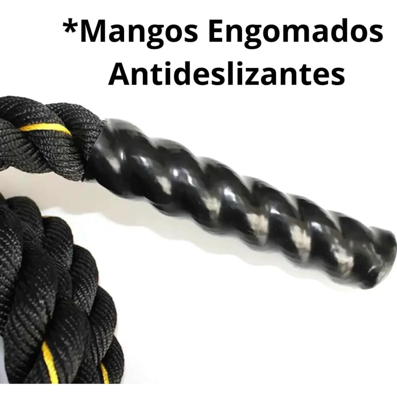 CUERDA DE FUERZA PARA ENTRENAMIENTO DE 9 METROS Y 25 MM DE GROSOR - 5