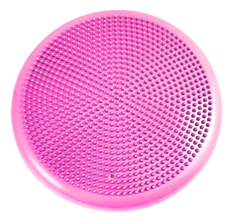 COJIN SENSORIAL PARA YOGA CON INFLADOR Y DISEÑO COLORIDO - 2