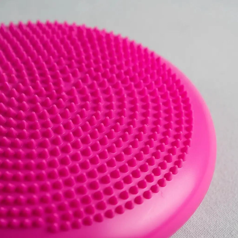 COJIN SENSORIAL PARA YOGA CON INFLADOR Y DISEÑO COLORIDO - 4