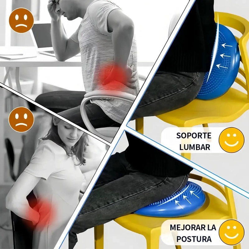 COJIN SENSORIAL PROPIOCEPTIVO PARA NIÑOS CON AUTISMO 34 CM - 2