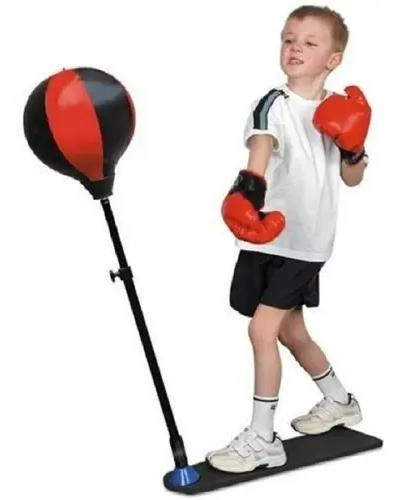 SET DE ENTRENAMIENTO DE BOXEO PARA NIÑOS CON GUANTES Y ACCESORIOS - 1