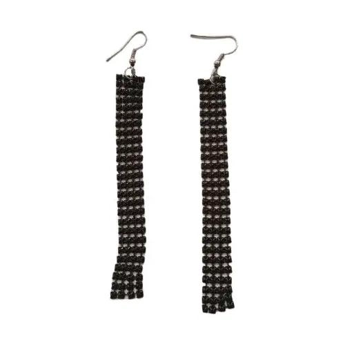 AROS PENDIENTES COLGANTES LARGOS ELEGANTES PARA FIESTA DE 10 CM - 1
