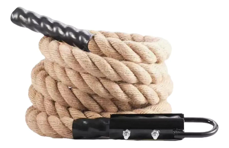 CUERDA PARA TREPAR CON HEBILLA IDEAL PARA ENTRENAMIENTO FUNCIONAL DE 6 METROS - 3