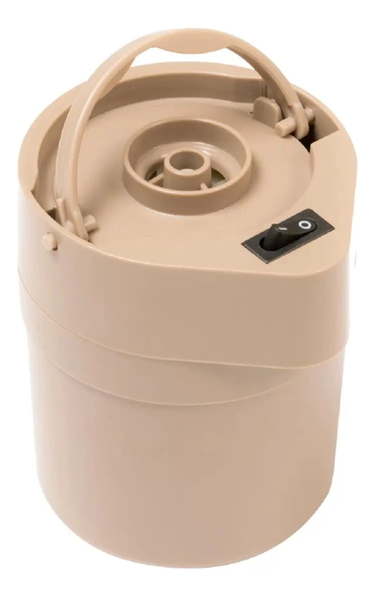COLCHON INFLABLE AUTOMATICO PARA DOS PERSONAS COLOR BEIGE - 4