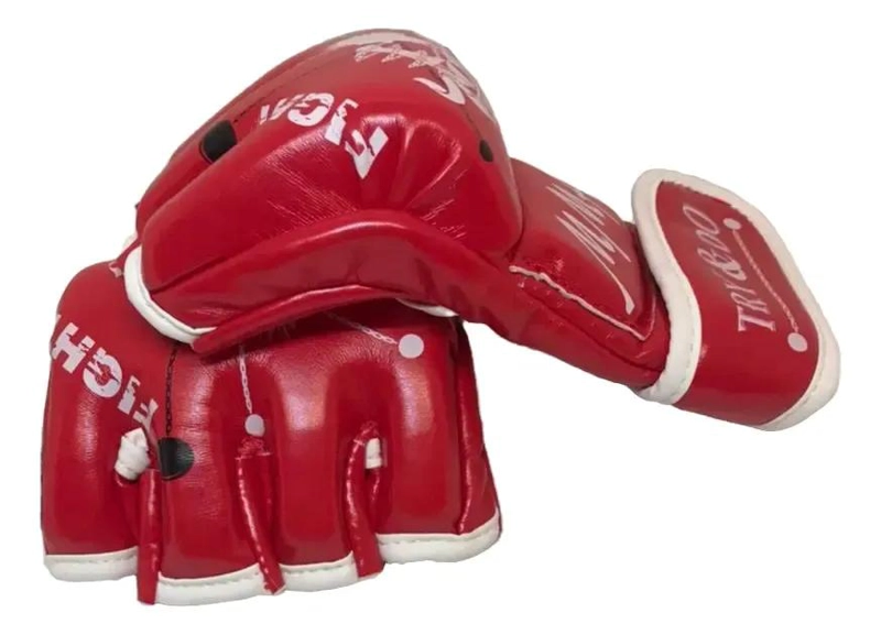 GUANTES DE ENTRENAMIENTO PARA TAEKWONDO Y SACOS DE ARENA COLOR ROJO TALLA M - 1