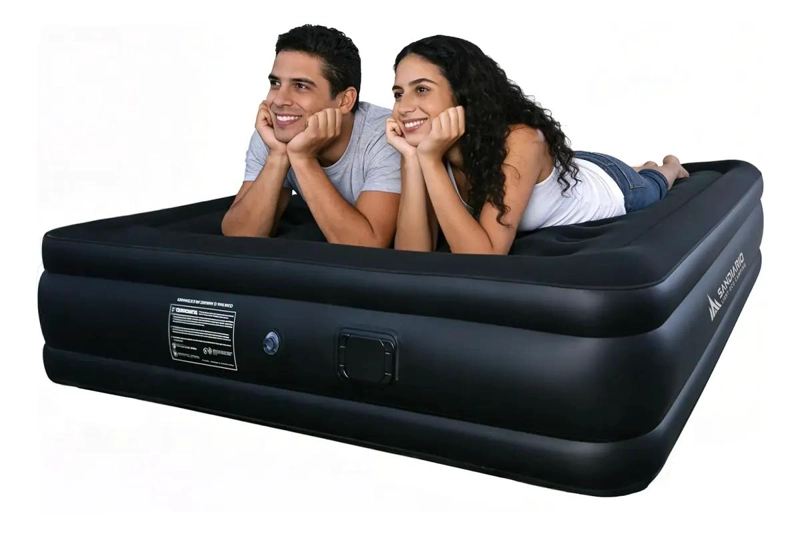 COLCHON INFLABLE ELE CTRICO PARA DOS PERSONAS 200X150X40 CM - 2