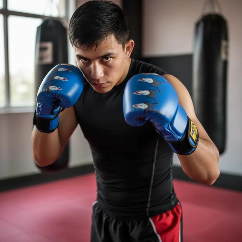 GUANTES DE MMA PARA BOX Y KICK BOXING CON PROTECCION Y COMODIDAD - 2