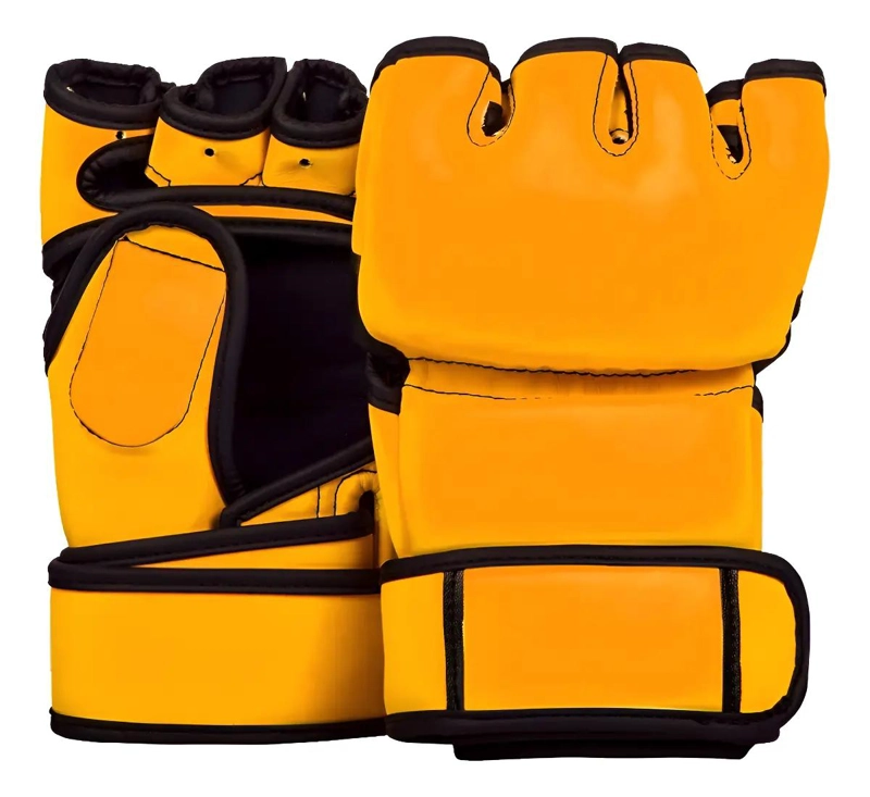 GUANTES DE BOXEO PARA MMA Y KICKBOXING CON DISEÑO ERGONOMICO - 1
