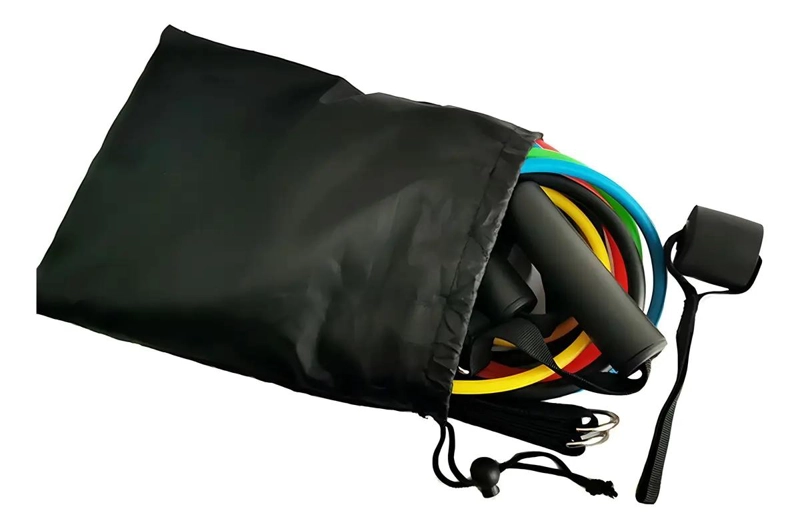 KIT DE 16 BANDAS ELASTICAS PARA EJERCICIO CON DIFERENTES RESISTENCIAS - 3